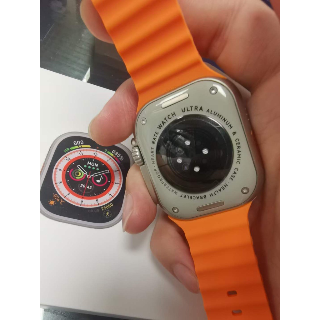 Đồng Hồ Thông Minh 2022 IWO 49mm ultra 8 NFC 8 Bluetooth Gọi Điện 2.02inch 380Mah PK H10 ultra MT8 ultra
