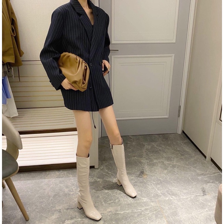 MÃ E8306-11 BỐT ĐÙI GÓT VẠT HÃNG MIJILI FULLBOX