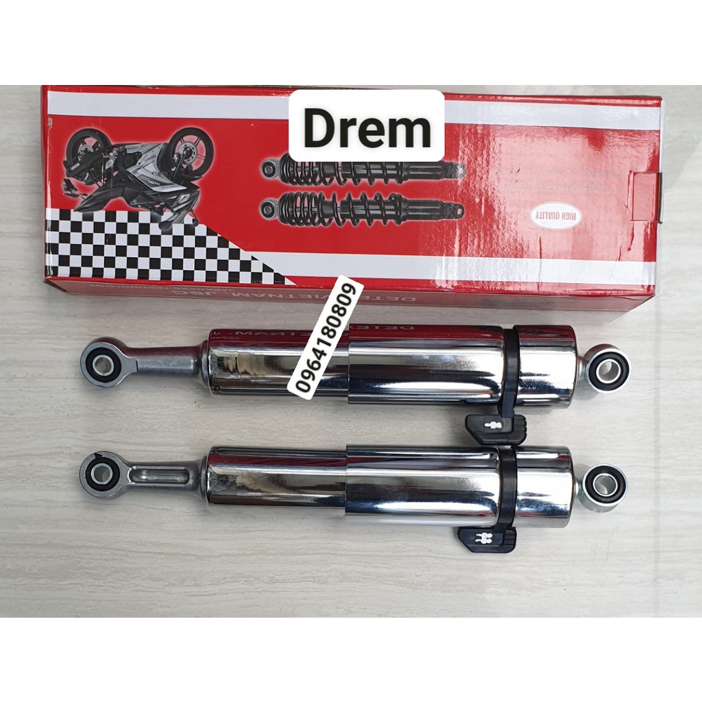 Bộ Giảm Sóc Sau Phuộc Nhún Sau Xe Máy HONDA  WAY @100 ,WAVE NHỎ  WAY  S100 ,WS110 RSX 110 ,DREM .FU1