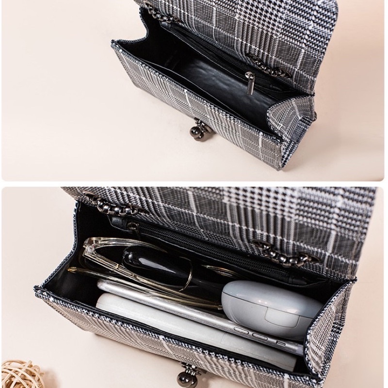 Túi Đeo Chéo Nữ Thời Trang, Deo Vai, Kẹp Nách Khoá Tròn Cao Cấp , Sang Chảnh GL70