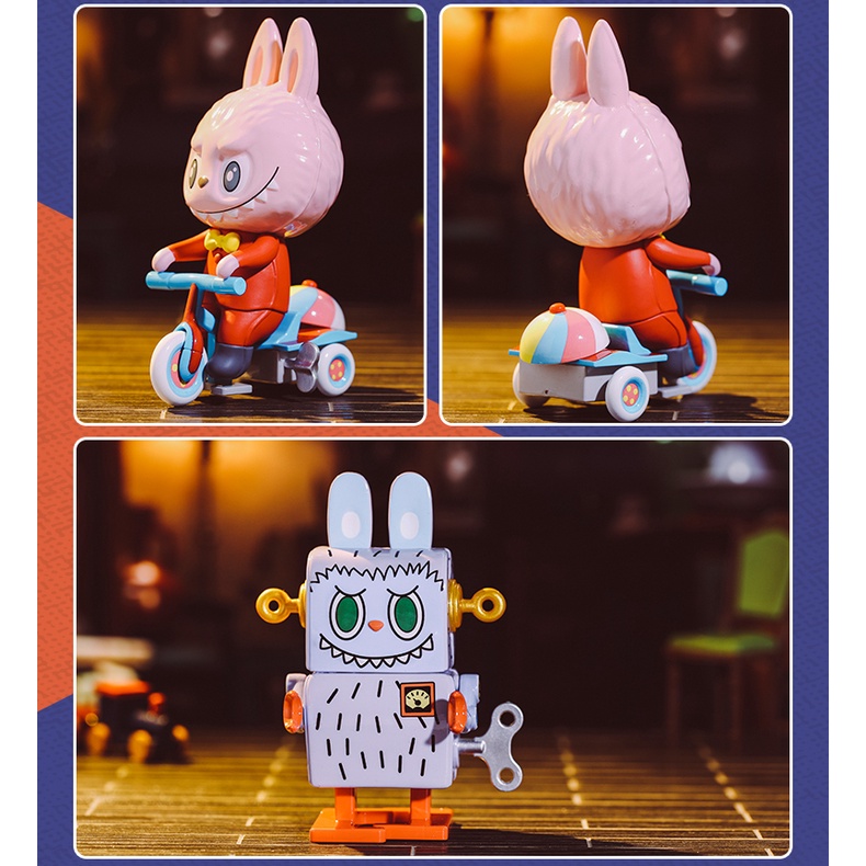 ★Hgtoys★Búp Bê Popmart LABUBU Trang Trí Hộp Bí Ẩn