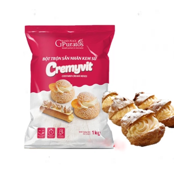BỘT TRỘN NHÂN KEM SU CREAMYVIT