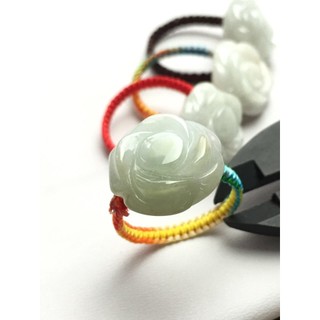 Nhẫn Hoa Phong Thuỷ Ngọc Phỉ Thuý (Jade A) - Ngọc Thiêng