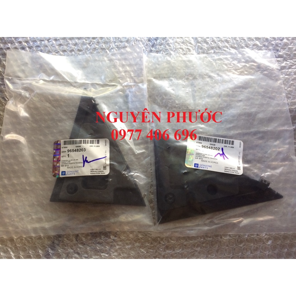 96548202 / 9654820  - Ốp tam giác ngoài cửa sau LACETTI  hàng xịn GM chính hãng