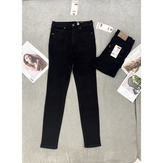 Quần jeans đen xk