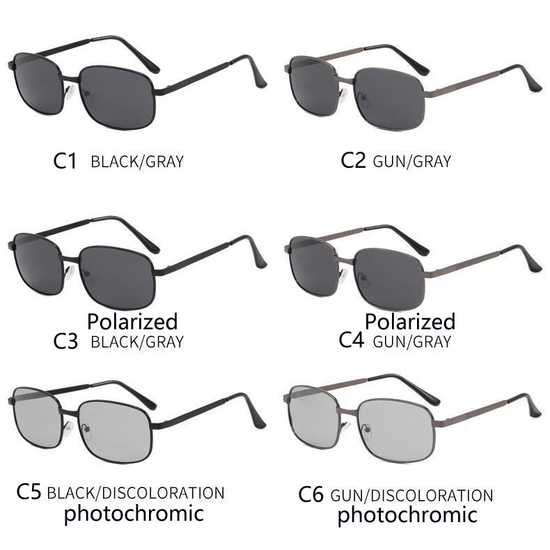 Kính Râm Phân Cực Mặt Vuông Chống Nắng Phân Cực Dành Cho Nam Đi Xe Đạp / Câu Cá Ngoài Trời