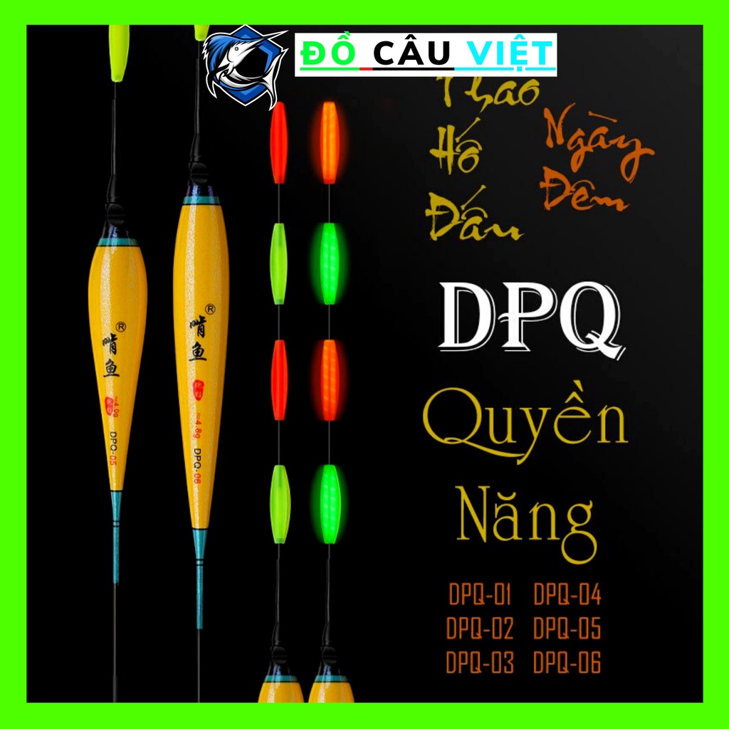 Phao Câu Đài Ngày Đêm , Phao Hố Đấu Quyền Năng Chất Liệu Nanomet Cao Cấp HA