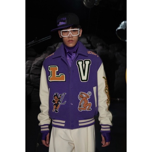 Áo Varsity - Louis Vuitton - LV 2022 Varsity Jacket