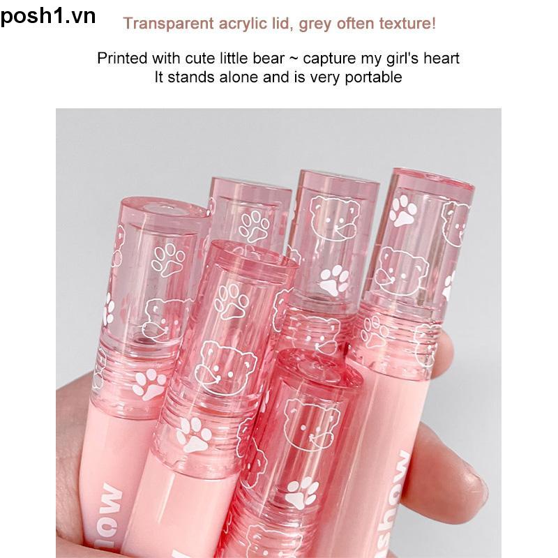 💌Son Bóng Cappuvini Dưỡng Ẩm Chống Thấm Nước Không Dính Màu Sắc Tươi Tắn Bong Son bóng