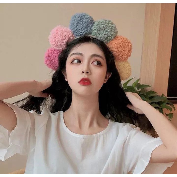Cài tóc hình hoa 6 cánh G01 nhiều màu sắc, phong cách Hàn Quốc dễ thương, xinh xắn, giá rẻ
