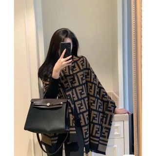 Khăn dạ hiệu fen.di cao cấp 180x80cm