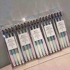 COMBO SÉT 4 BÀN CHẢI ĐÁNH RĂNG MUJI LÚA MẠCH NHẬT BẢN