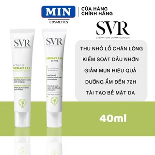 Kem dưỡng ẩm giảm mụn và kiềm dầu SVR Sebiaclear Active Gel 40ml