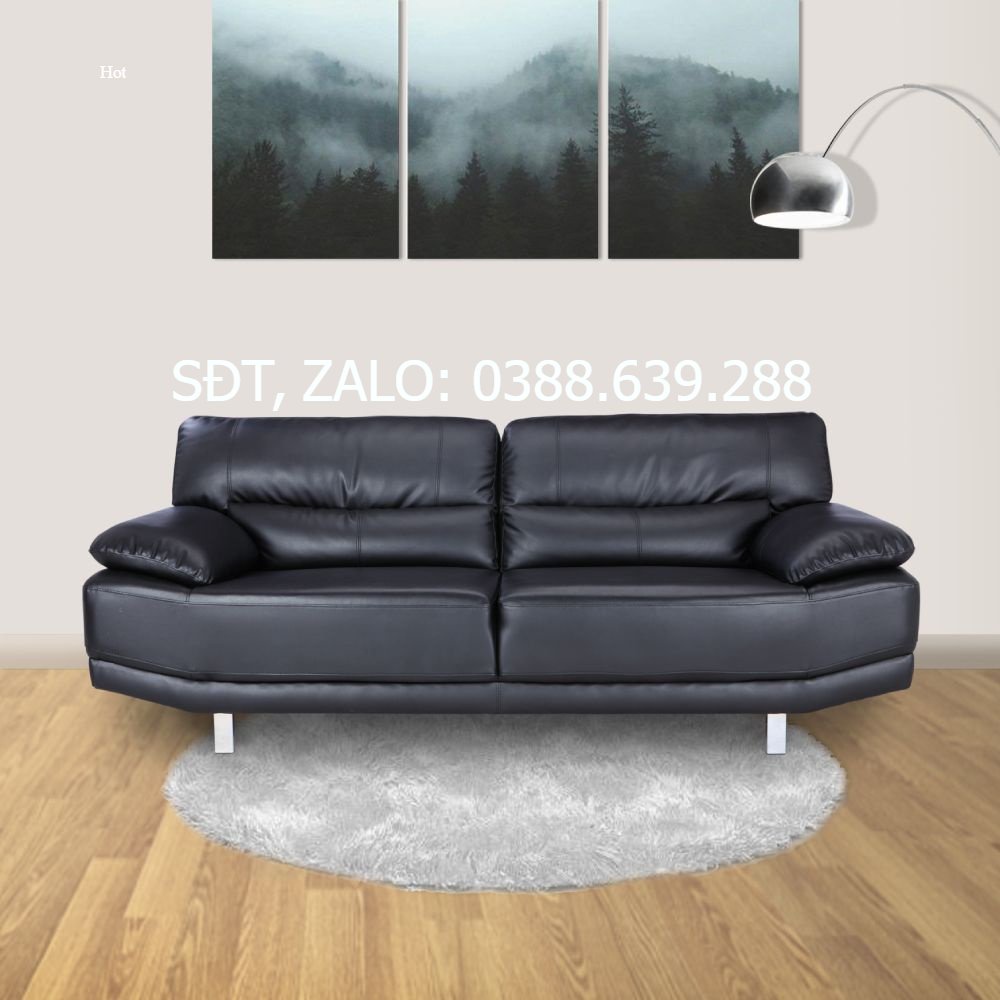 [Free ship toàn quốc] Sofa Da PVC 3 Chỗ BECKY/L Index Living Mall Nhập Khẩu Chính Hãng Thái Lan