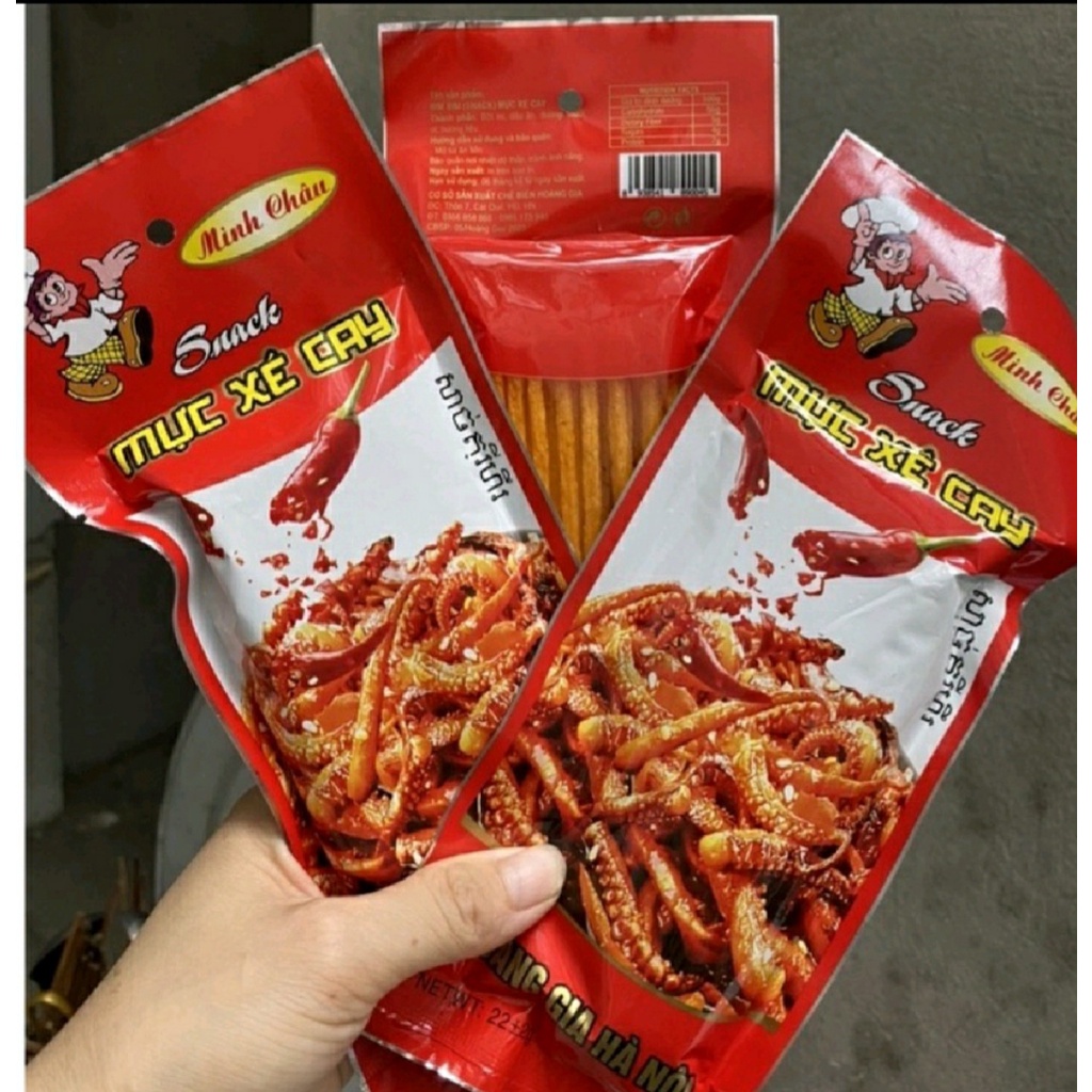 Snack Mực Xé Cay