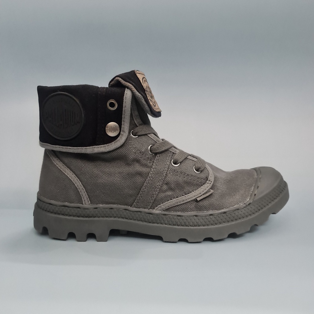 Palladium cổ gập xám đen nam