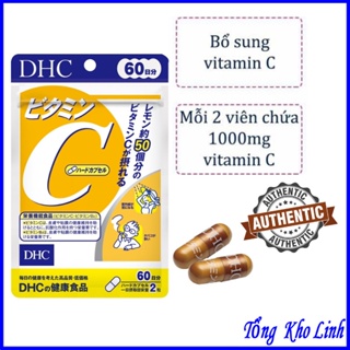 Viên Uống DHC Bổ Sung Vitamin C Nhật Bản 120v/gói