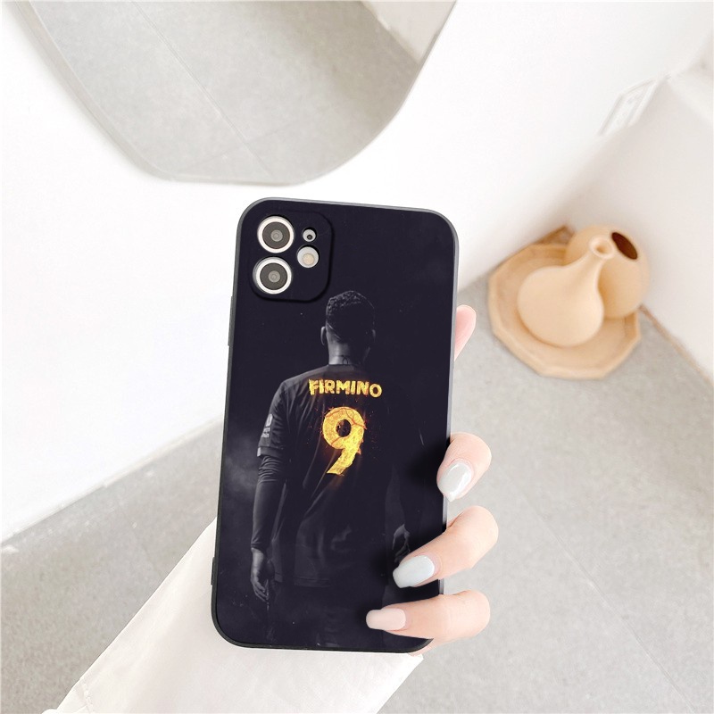 Ốp iphone Bóng đá Fir.Mino ốp vuông bảo vệ cam 6/6splus/7/7plus/8/8plus/x/xr/xs/11/12/13/14/pro/max/plus/promax