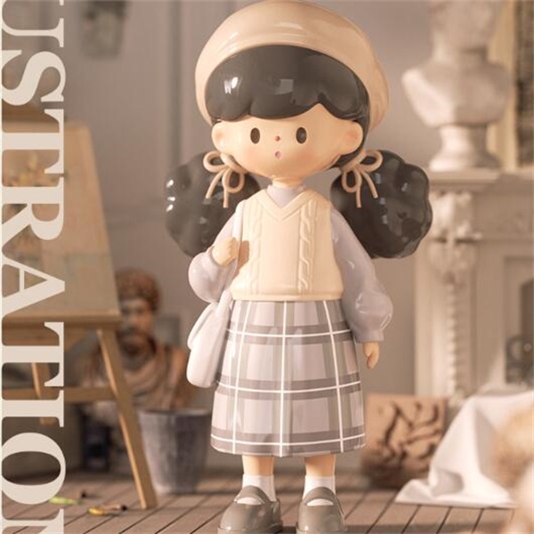 ★Hgtoys★ Búp Bê Đàn Violinta Preppy Series Mystery Trang Trí