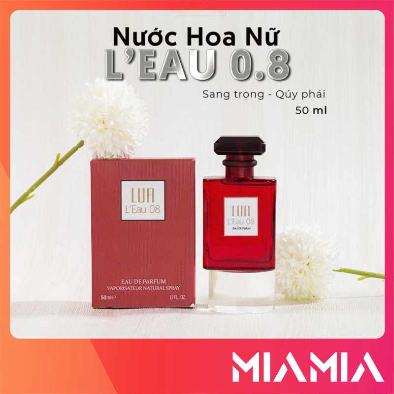 Nước Hoa Nữ Leau 08 LUA Perfume Chính Hãng Phương HHL Mùi Hương Sang Trọng Quyến Rũ