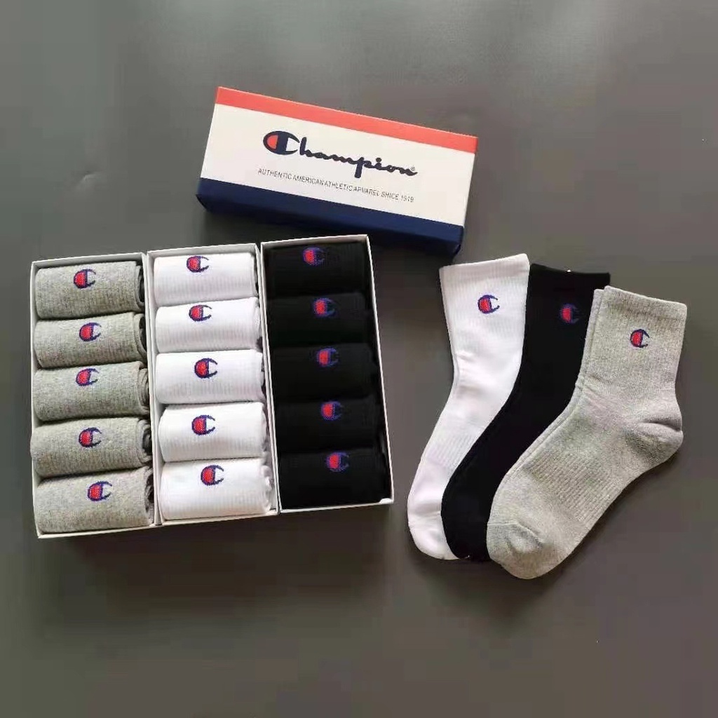 Tất vớ Champion Fila Amour thời trang xu hướng với nhiều kích cỡ cao cổ