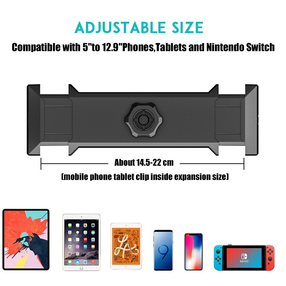 Giá Đỡ Kẹp Điện Thoại / Máy Tính Bảng 5-12.9 inch