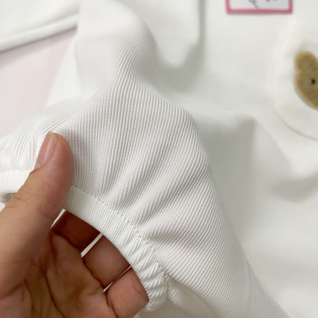 Bodysuit dài tay cho bé trai và bé gái Nina Kids Boutique Body thu đông cho bé Bộ quần áo liền em bé 0 24 tháng