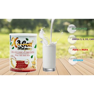 Sữa bột x3 gon red ginseng gold hồng sâm 900g