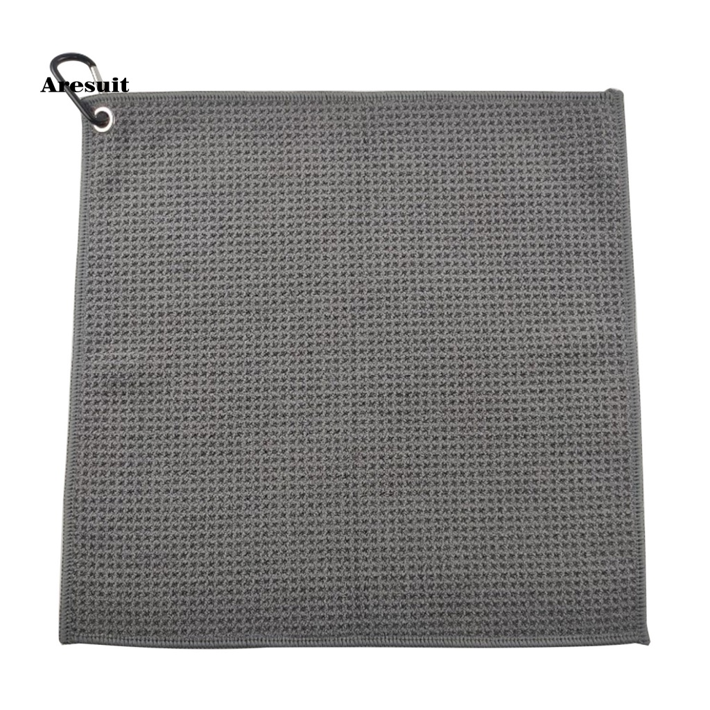 Khăn Lau Mặt Vải Mềm Thấm Hút Mồ Hôi Kèm Móc Treo Tiện Dụng Khi Chơi Golf / Câu Lạc Bộ