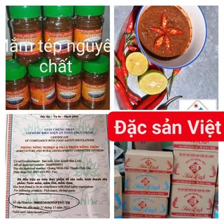 Mắm tép  Ba Làng Thanh Hoá dùng để chưng thịt  ( Com bo 3 lọ 400g)