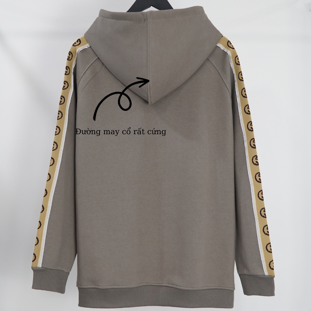 Áo hoodie unisex GUCCI phản quang cao cấp phòng cách STREET WEAR nam nữ form rộng vải cotton 100% Bestquality 1:1