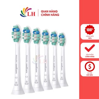Đầu bàn chải thay thế bàn chải điện Philips Sonicare C2 Optimal Plaque HX902 - Loại bỏ x7 lần mãng bám