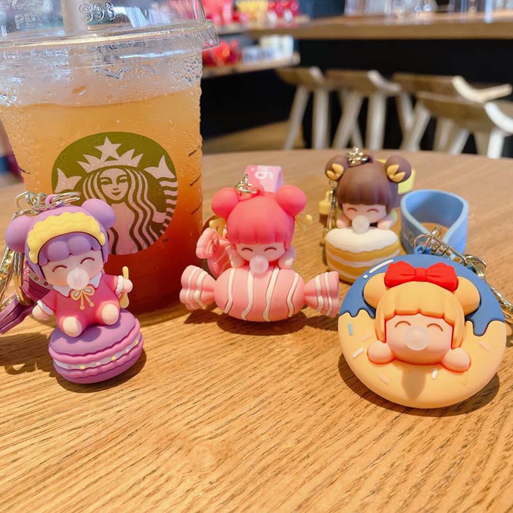 Móc khóa Dessert Girl dễ thương MK42