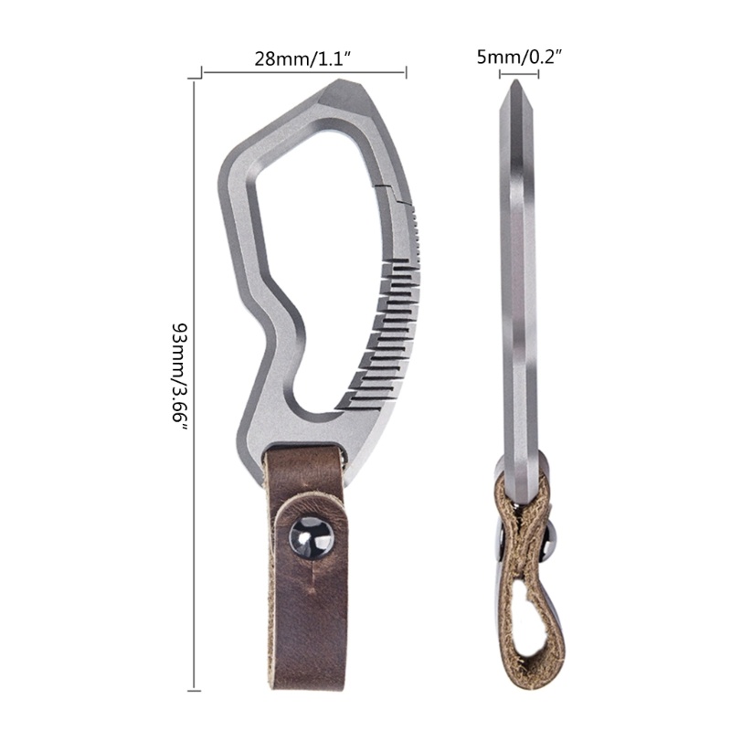 Giá Đỡ Chìa Khóa Bằng Titan Có Thể Treo Và Treo Tiện Dụng Trang Trí Nhà Cửa / Trường