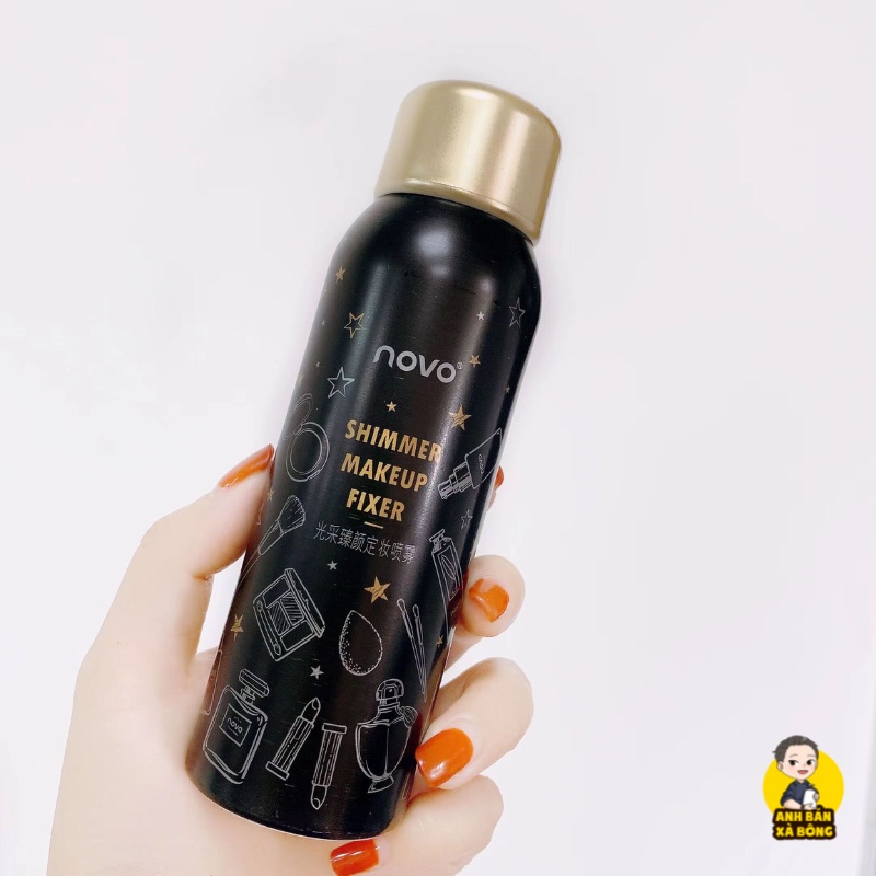Xịt Khoá Nền Trang Điểm NOVO Radiant Beauty Makeup Setting Spray 5743