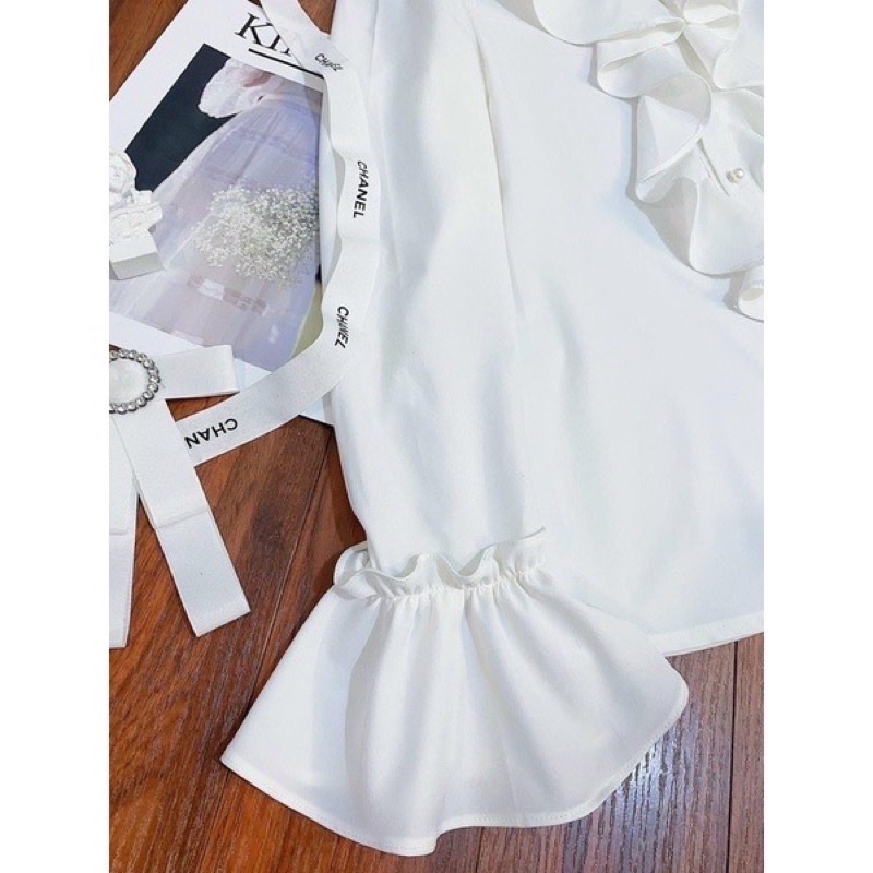 Ria Shirts - áo sơ mi cổ bèo thiết kế