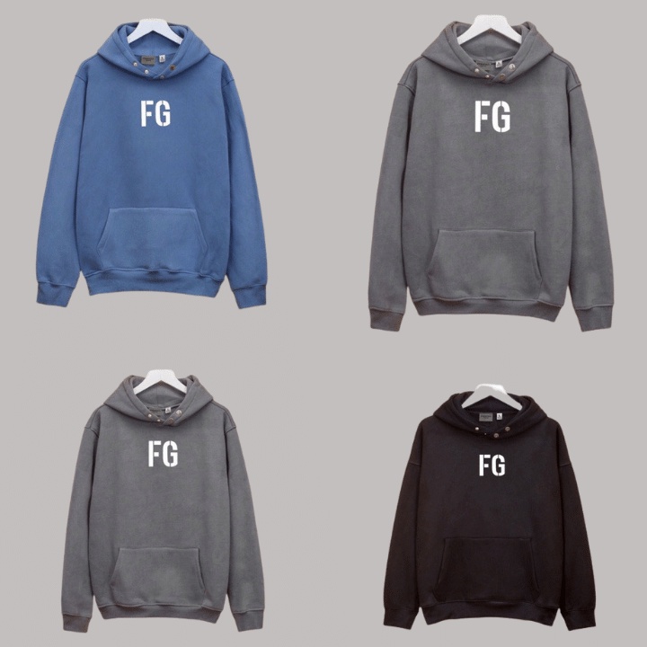 Áo Hoodie FG Mũ Trùm Unisex Chất Vải Nỉ Bông Cao Cấp
