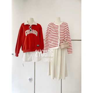 Áo polo zip [2YOUNG] A1802 ( ảnh thật )