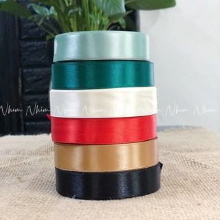 Ruybang Lụa bản 2cm Dài 22m Trang Trí Gói Quà