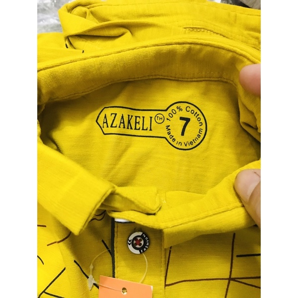 🚑 Áo cổ trụ cotton shop cho bé trai từ 8-25kg