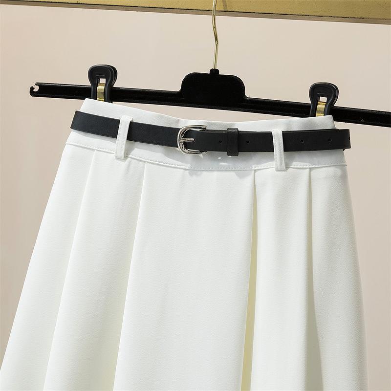 Chân Váy Chữ A Eo Cao Dài Qua Gối Ôm Dáng Thời Trang Mùa Hè 2022 Cho Nữ