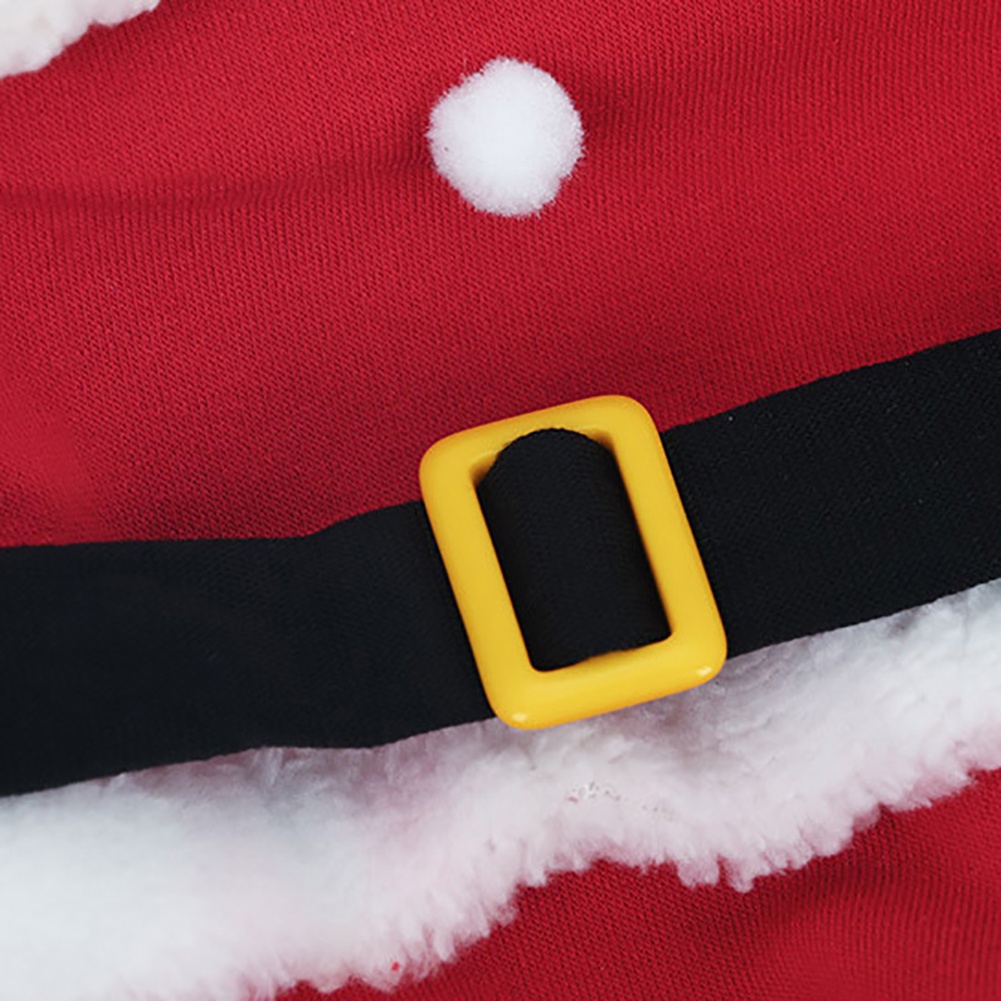 Bộ trang phục phong cách ông già Noel đáng yêu cho thú cưng dịp Giáng sinh