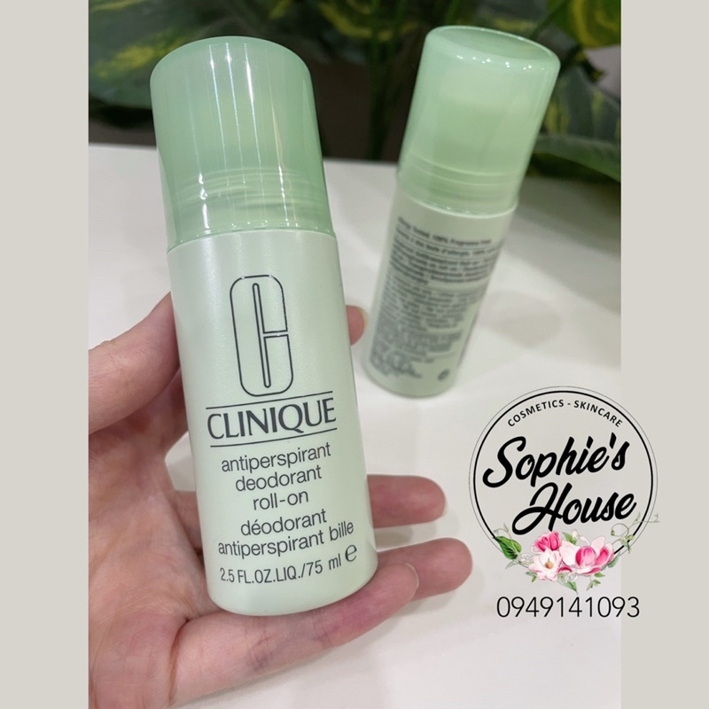 Chính hãng / Date 2026 - Lăn khử mùi Clinique Antiperspirant Deodorant