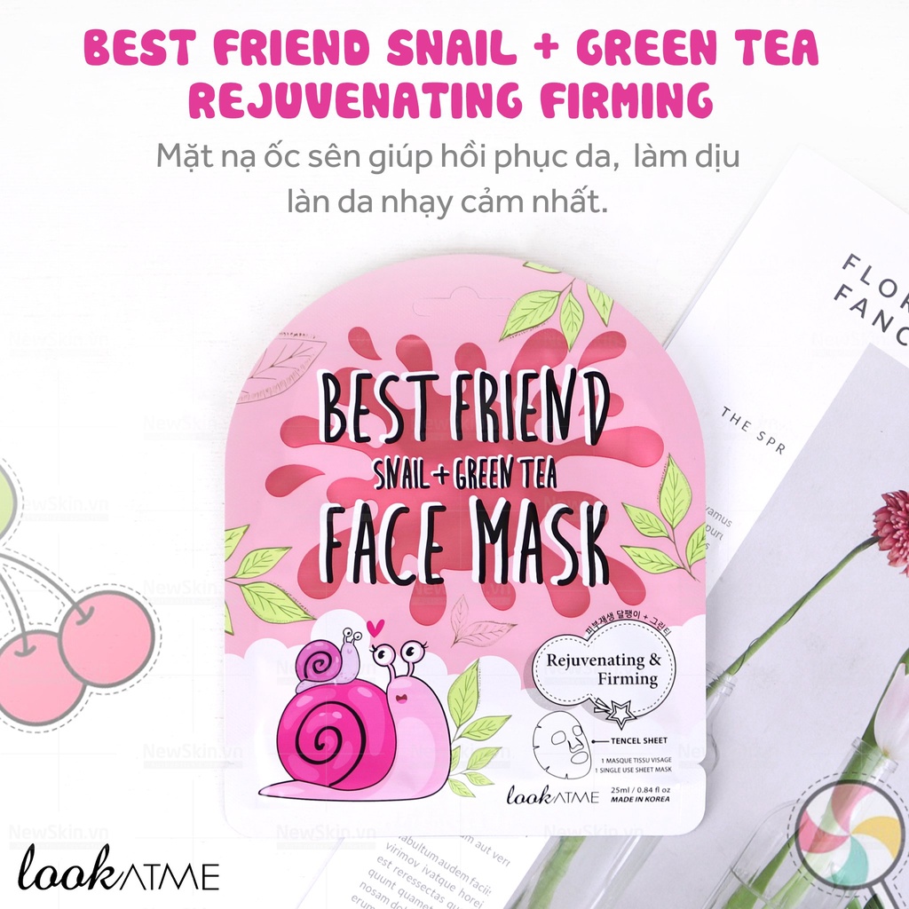 Mặt Nạ Dưỡng Da Thải Độc Bubble Bubble Face Mask Look At Me