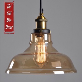 Chao đèn thả decor thủy tinh t096 cao cấp
