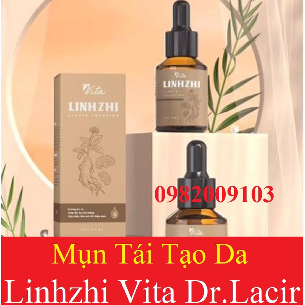Mụn Tái Tạo Linhzhi Vita Drlacir ,Giúp giảm thâm,mụn,co nhỏ lỗ chân lông,giúp da căng bóng,sáng mịn[CHÍNH HÃNG DR LACIR]