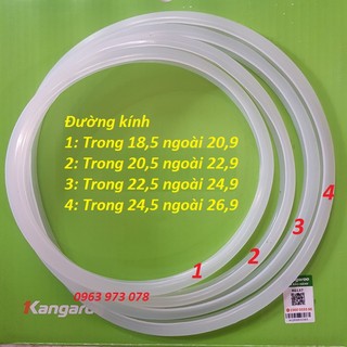 Ron Gioăng nồi áp suất nhôm Supor 1 tay cầm (roăng ga / zoăng / zon / ron gas)