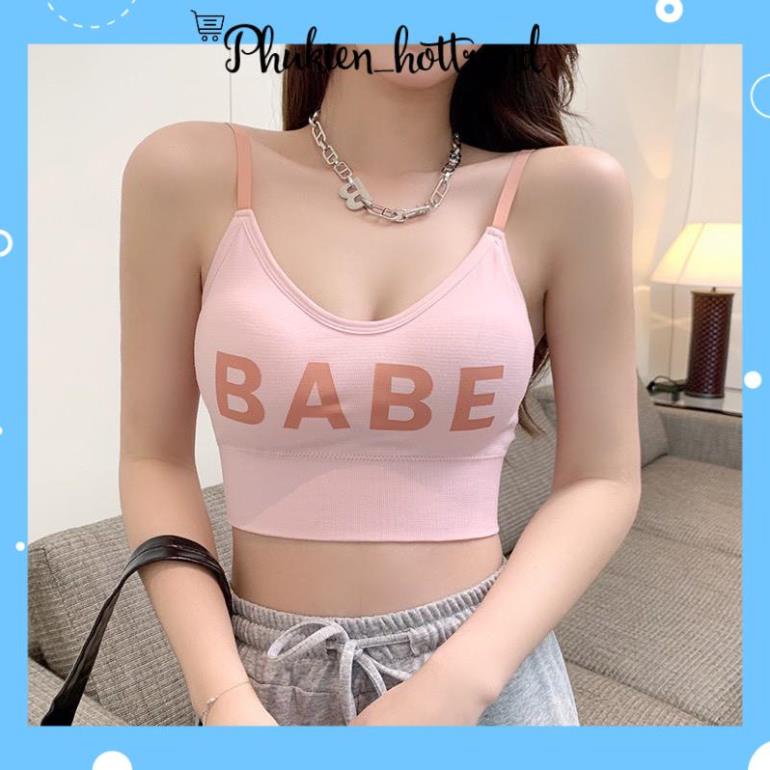 Áo Bra Nữ Hở Lưng Nâng Ngực Nhẹ Mẫu Mới Siêu Xinh BABE