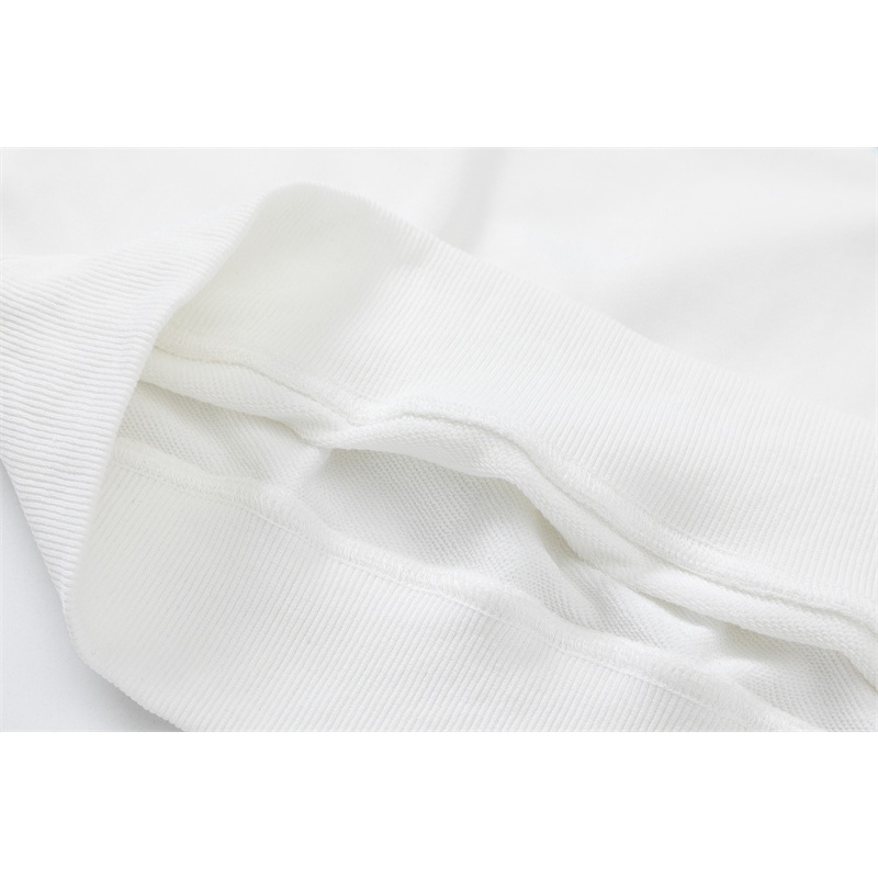 L &amp; V Áo sweater Cổ Tròn Thoải Mái In logo Biểu Tượng graffiti Bắt Mắt Phía Trước Thời Trang Giản Dị