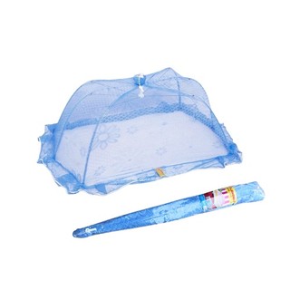 Mùng Chụp Chống Muỗi Cho Bé, Mùng Chụp Gấp Gọn Jiading Cao Cấp Cỡ Đại Dài 110cm